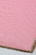 Pink Printed Gathered Cotton Kurta With Palazzo & Dupatta  image number 3